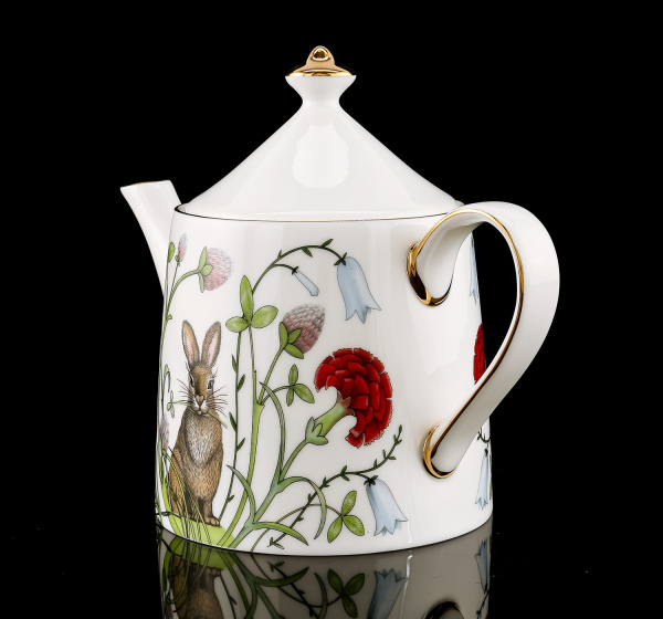 Чайник 900 мл Сад Алисы (Идиллия) Императорский фарфоровый завод (ИФЗ) 80.42107.00.1