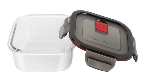 Стеклянный контейнер, квадратный 17,5 см, 1100 мл, ZWILLING Gusto, Zwilling J.A. Henckels (39506-006) Стеклянный контейнер, квадратный 17,5 см, 1100 мл, ZWILLING Gusto, Zwilling J.A. Henckels (39506-006)