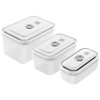 Набор пластиковых контейнеров ZWILLING Fresh&Save для вакуумного хранения, размер S/M/L, 3 штуки, Zwilling J.A. Henckels (36804-003)