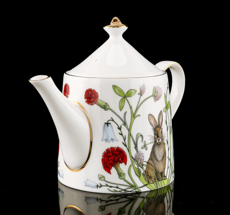 Чайник 900 мл Сад Алисы (Идиллия) Императорский фарфоровый завод (ИФЗ) 80.42107.00.1