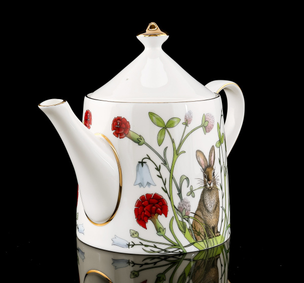 Чайник 900 мл Сад Алисы (Идиллия) Императорский фарфоровый завод (ИФЗ) 80.42107.00.1