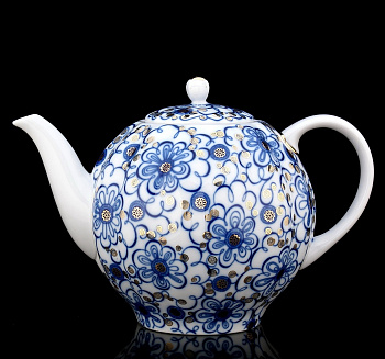 Чайник доливной 2000 мл Вьюнок (Тюльпан), Императорский фарфоровый завод (ЛФЗ) 80.06589.00.1