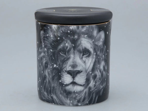 Подарочный набор Свеча ароматическая Тотем Лев, аромат Пало Санто, Императорский фарфоровый завод 81.31595.00.1