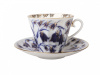 Чашка с блюдцем чайная Колокольчики (Лучистая) 235 мл Императорский фарфоровый завод (ЛФЗ) 81.10520.00.1
