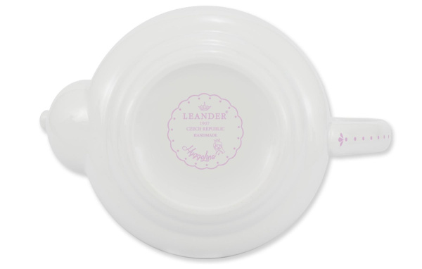 Чайный сервиз на 4 персоны 11 предметов Хюгге Розовые узоры 71160717-327A, Leander