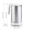 Чайник электрический Pro, 1,5 л, серебристый ZWILLING Enfinigy, Zwilling J.A. Henckels (53006-000)