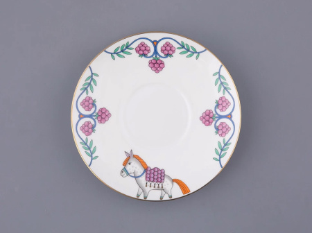 Комплект кофейный 3 предмета Конек-горбунок (Майская) Императорский фарфоровый завод (ИФЗ) 81.24965.00.1