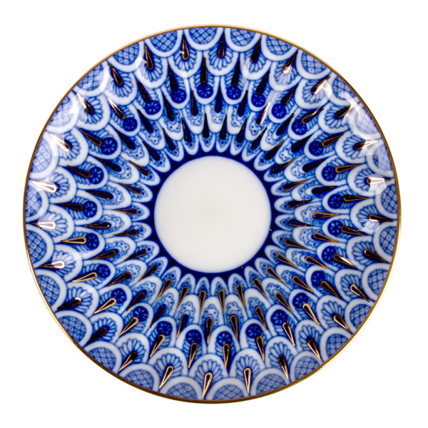 Сервиз чайный Незабудка 20 предметов (Лучистая), Императорский фарфоровый завод (ЛФЗ) 81.14821.01.1