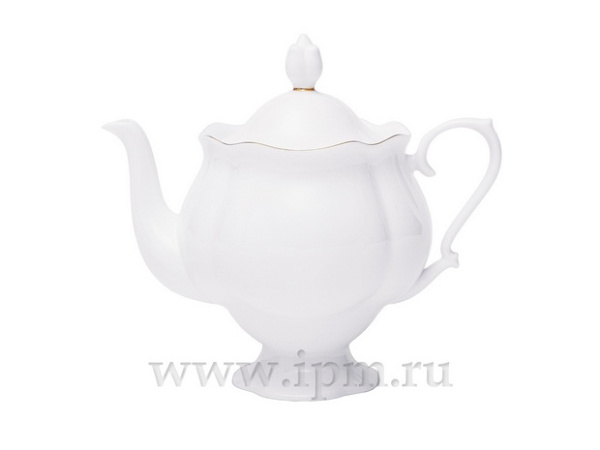 Чайник заварочный Золотая лента (Наташа) 900 мл, Императорский фарфоровый завод (ЛФЗ) 80.05470.00.1