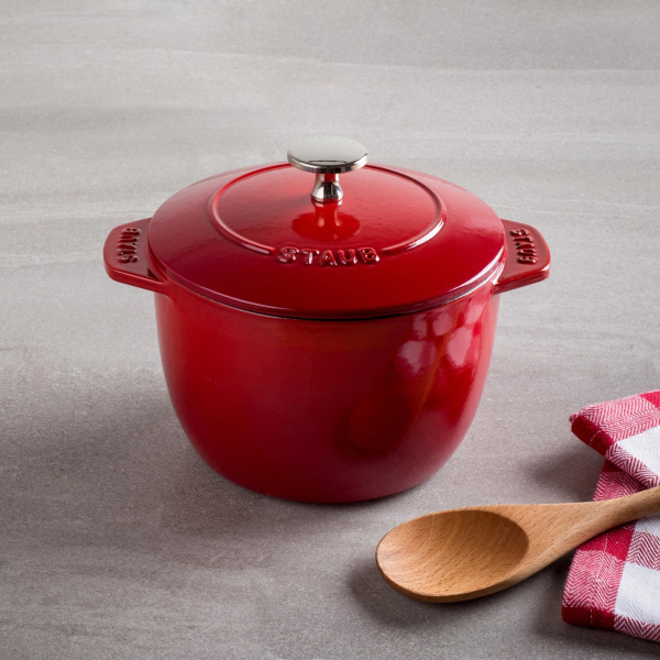 Кокот для риса 16 см 1,5 л, вишневый, Staub La Cocotte (11721606) Кокот для риса 16 см 1,5 л, вишневый, Staub La Cocotte (11721606)