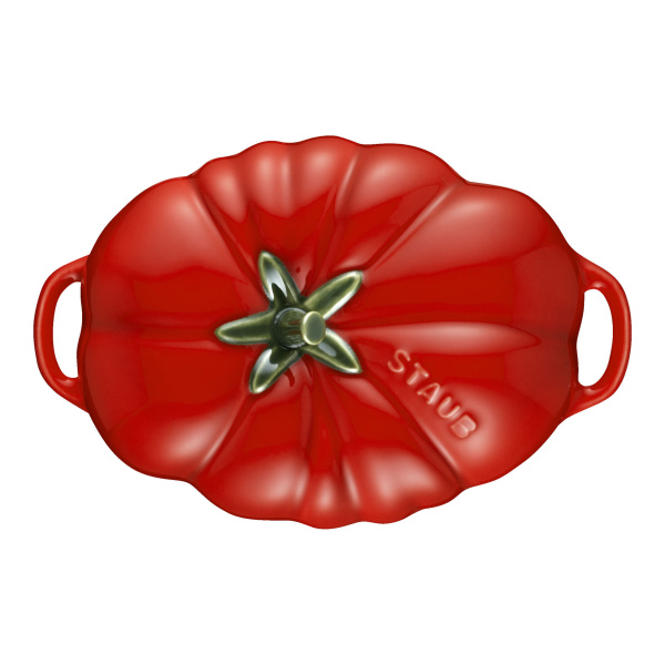 Кокот мини Помидор 19 см 0,5 л, Staub Ceramic, вишневый (40511-855) Кокот мини Помидор 19 см 0,5 л, Staub Ceramic, вишневый (40511-855)
