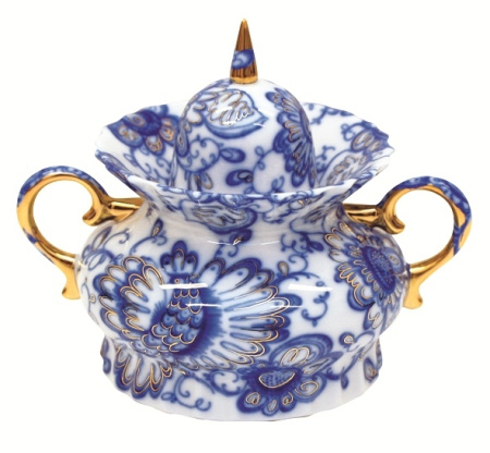 Сервиз чайный Поющий сад 22 предмета (Шатровая) Императорский фарфоровый завод (ЛФЗ) 81.13874.00.1