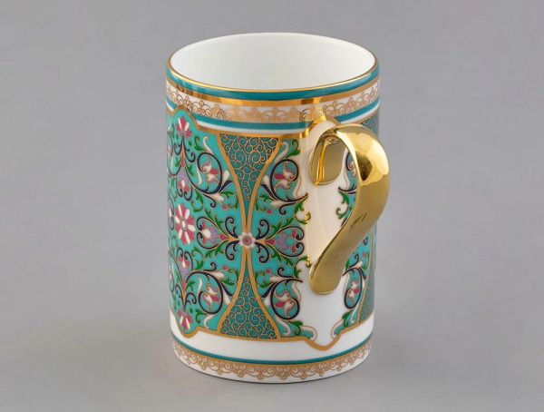 Бокал ИФЗ Фиалка надрезанная (форма Соло) 400 мл, в подарочной упаковке, Императорский фарфоровый завод 81.32711.00.1