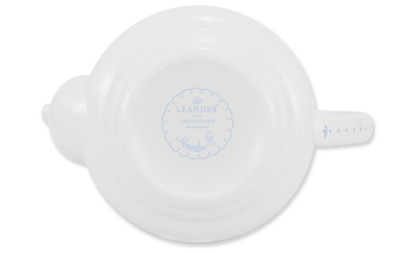 Чайный сервиз на 4 персоны 11 предметов Хюгге Голубые узоры 71160717-327B, Leander