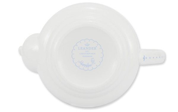 Чайный сервиз на 4 персоны 11 предметов Хюгге Голубые узоры 71160717-327B, Leander