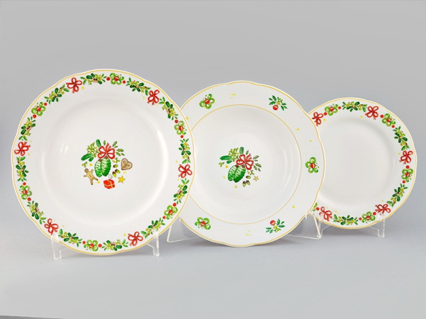 Столовый сервиз на 6 персон 26 предметов Шишки, Мэри-Энн 03162011-2571, Leander Столовый сервиз на 6 персон 26 предметов Шишки, Мэри-Энн 03162011-2571, Leander