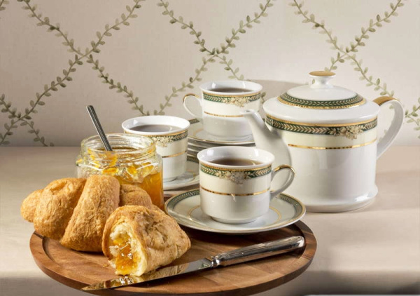 Чайный сервиз 6 персон 15 предметов, Сабина 02160725-0711, Leander