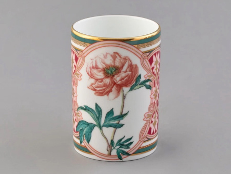 Бокал ИФЗ Дивный Пион (форма Соло) 400 мл, в подарочной упаковке, Императорский фарфоровый завод 81.32714.00.1