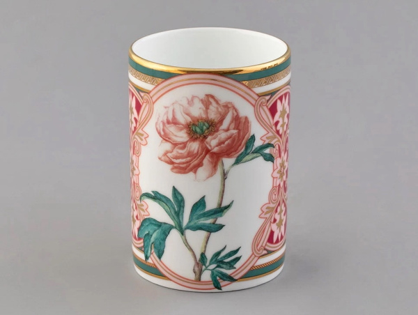 Бокал ИФЗ Дивный Пион (форма Соло) 400 мл, в подарочной упаковке, Императорский фарфоровый завод 81.32714.00.1