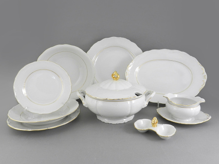 Столовый сервиз на 6 персон 25 предметов, Верона 67162011-1139, Leander