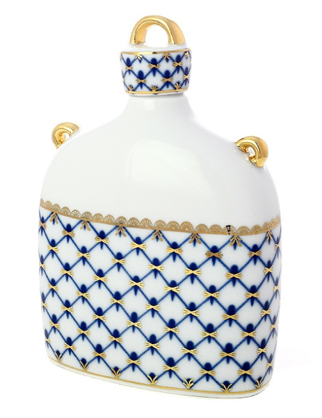 Графин Славянский, Кобальтовая сетка, Императорский фарфоровый завод (ЛФЗ) 80.09719.00.1