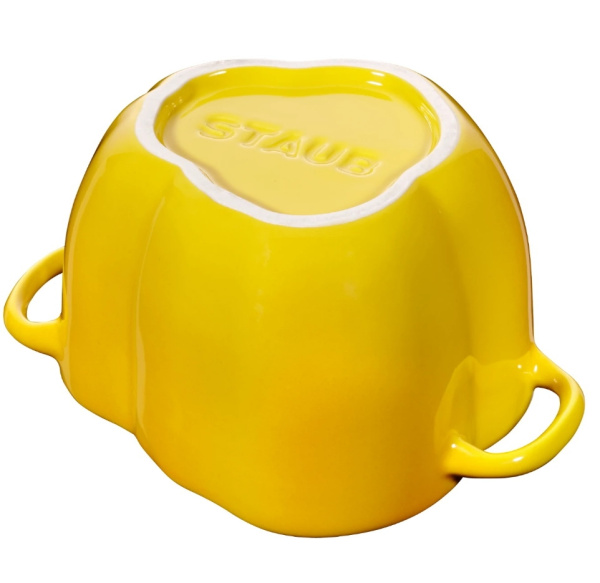 Кокот мини Перец 12 см 0,5 л, Staub Ceramic, желтый (40500-324) Кокот мини Перец 12 см 0,5 л, Staub Ceramic, желтый (40500-324)