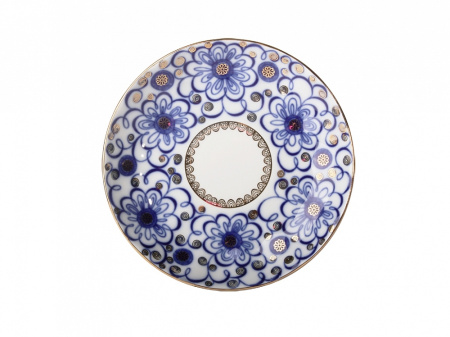 Чашка с блюдцем кофейная Вьюнок (Тюльпан) 140 мл Императорский фарфоровый завод (ЛФЗ) 81.10109.00.1