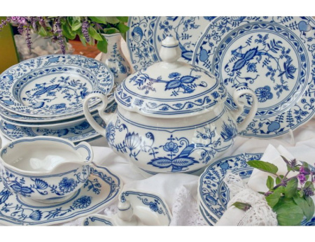 Менажница 3-х секционная 29,5 см, Гжель Мэри Энн 03116438-0055, Leander