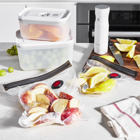 Набор для вакуумного хранения продуктов, пластик, S/M, 7 предметов ZWILLING Fresh&Save, Zwilling J.A. Henckels (36807-006)
