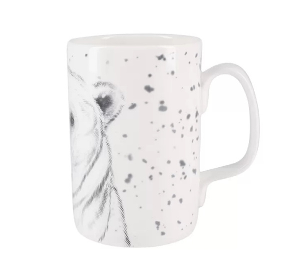 Подарочный набор бокал с блюдем и крышкой Тотем Медведь 390 мл, Императорский фарфоровый завод 81.28376.00.1