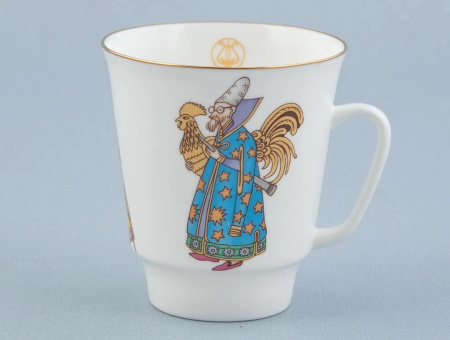 Комплект кофейный 3 предмета Опера Золотой петушок (Майская) 165 мл, Императорский фарфоровый завод (ИФЗ) 81.32232.00.1