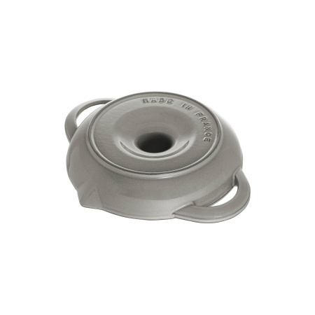 Ростер для курицы вертикальный STAUB 24 см, серый графит (1200018)