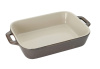 Форма для запекания, прямоугольная 20х16 см, античный серый, Staub Ceramics (40511-866)