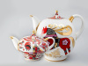 Комплект чайников Красный конь (Новгород) Императорский фарфоровый завод (ЛФЗ) 81.10353.00.1