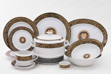 Столовый сервиз на 6 персон 25 предметов, Сабина 02162021-172B, Leander