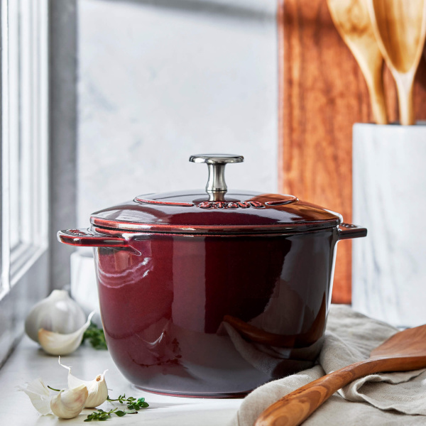Кокот для риса 16 см 1,5 л, гранатовый, Staub La Cocotte (11721687) Кокот для риса 16 см 1,5 л, гранатовый, Staub La Cocotte (11721687)