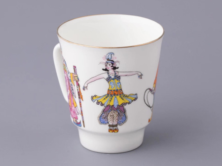 Комплект кофейный 3 предмета Конек-горбунок (Майская) Императорский фарфоровый завод (ИФЗ) 81.24965.00.1